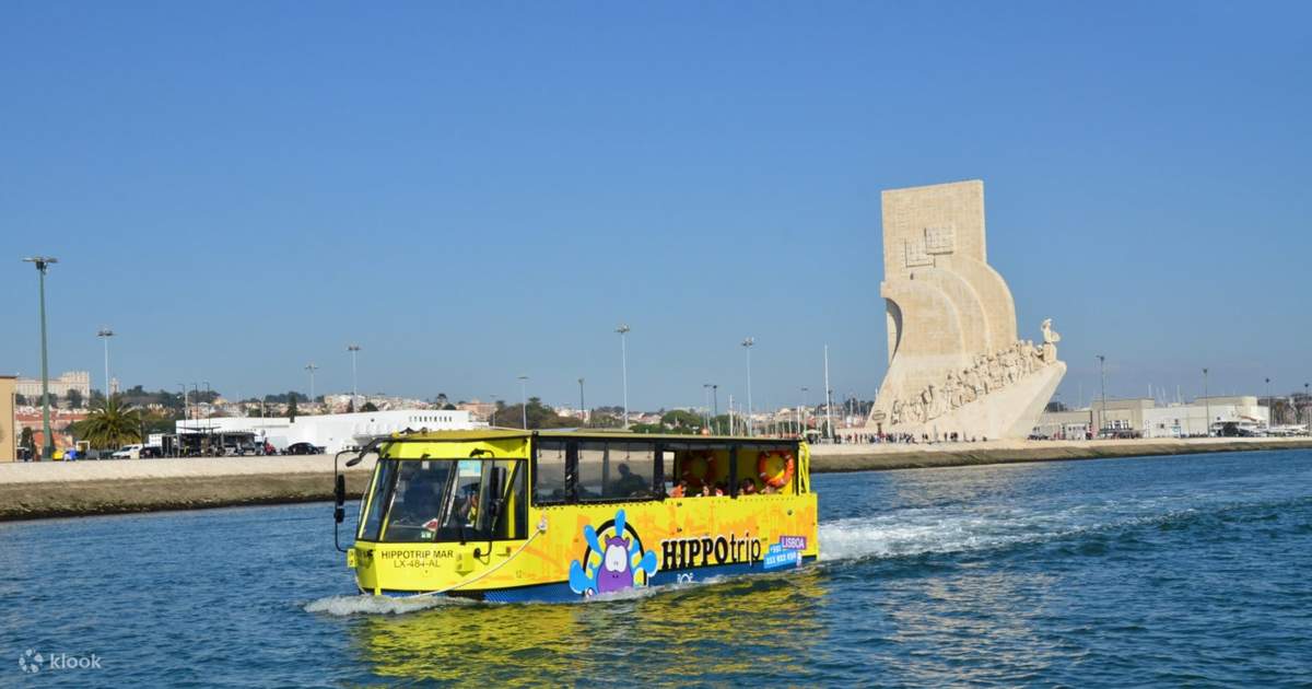 Lisbon with a Splash Amphibious Tour Klook